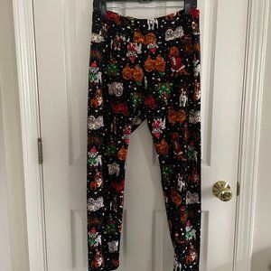 Dog Print Christmas Pajama Bottoms - SzXL - NWOT